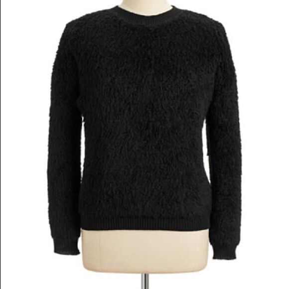 Weekend Max Mara Tigre Mohair-Blend Pullover-BlackMedium - Picture 1 of 5